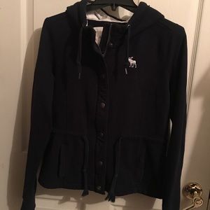 🔥[Abercrombie & Fitch] Zippered Hoodie 🔥